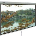 PROJECTOR SCREEN 120 INCH MANUAL 6X8 FEET 4:3MW SPEED-X (FINE QUALITY)