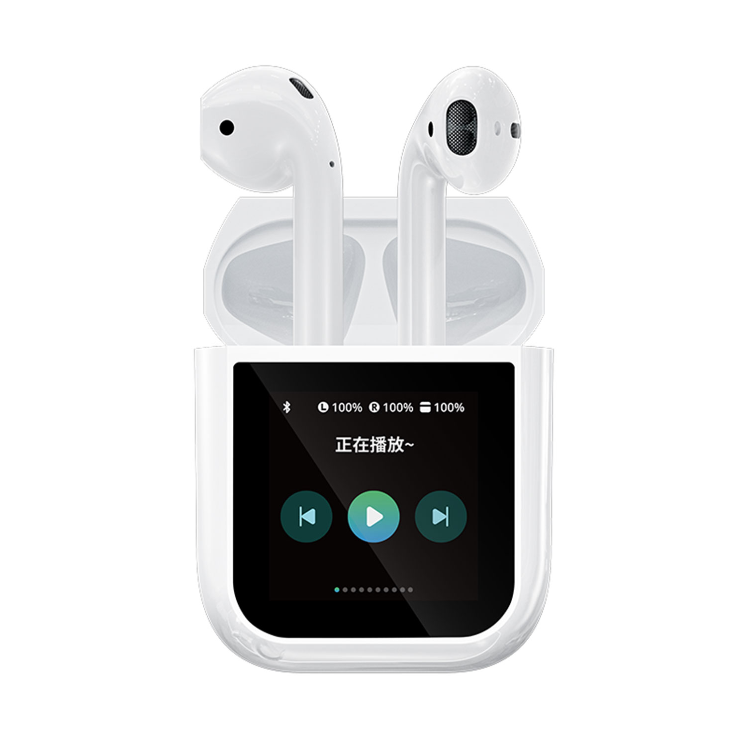 A14 PRO ANC BT 5.4V JERRY CHIPSET WIRELESS TOUCH DISPLAY AIRPODS WHITE
