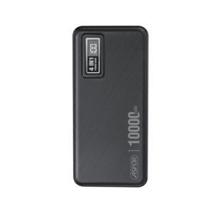 Aspor A300 Power Bank Original 10000mah Li-polymer Battery 4 In1 Power Bank Black